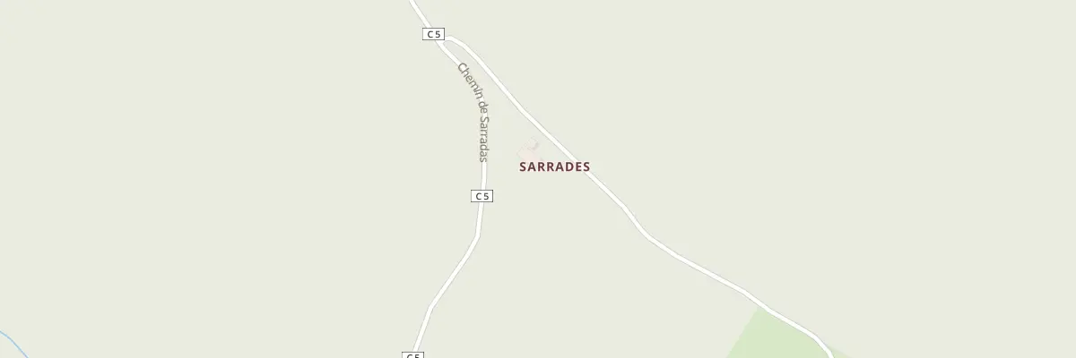 Plan du 492 Sarradas au Mas-d’Azil