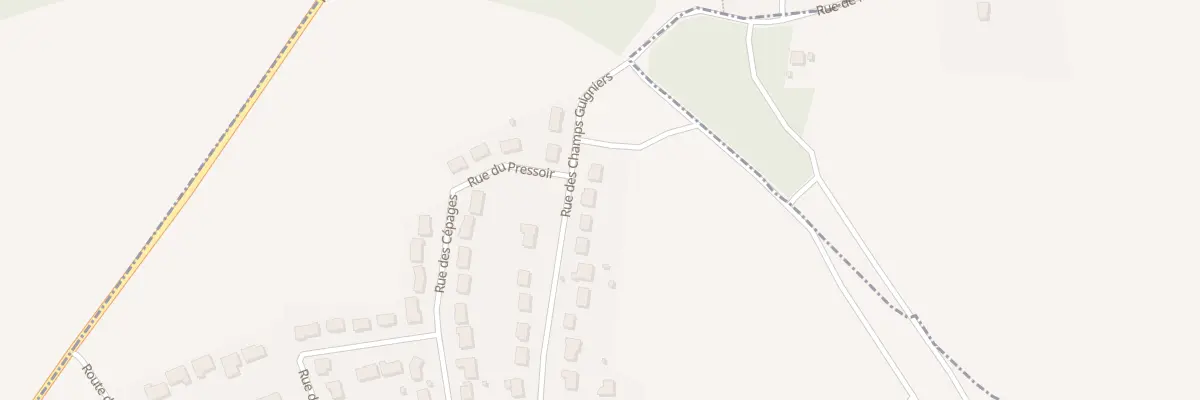 Plan du 46 Rue des Champs Guigniers à La Chapelle-du-Noyer