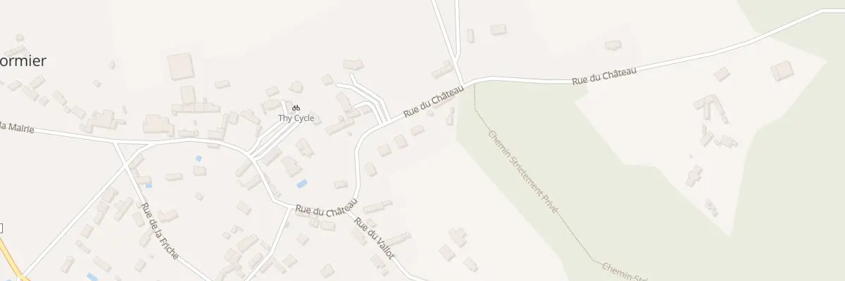 Plan du 17 Rue du Château au Cormier