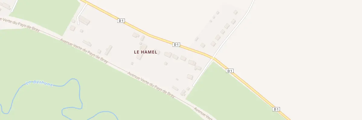 Plan du 66B Le Hamel à Osmoy-Saint-Valery