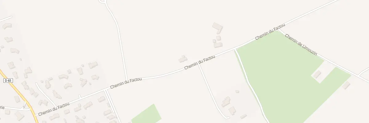 Plan du 437 Che du Factou à Merville