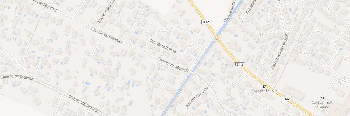 Plan du 32 Rue de la Prairie à Frouzins