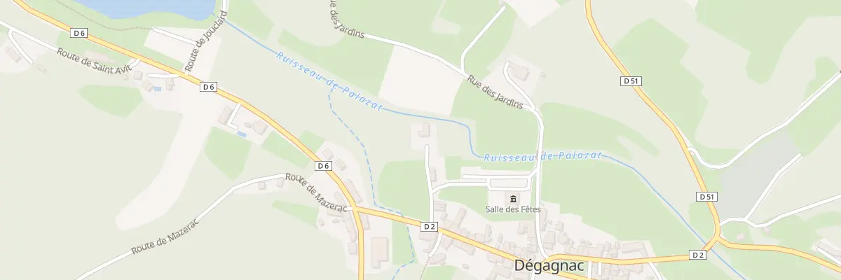 Plan du 5050 Degagnac à Dégagnac