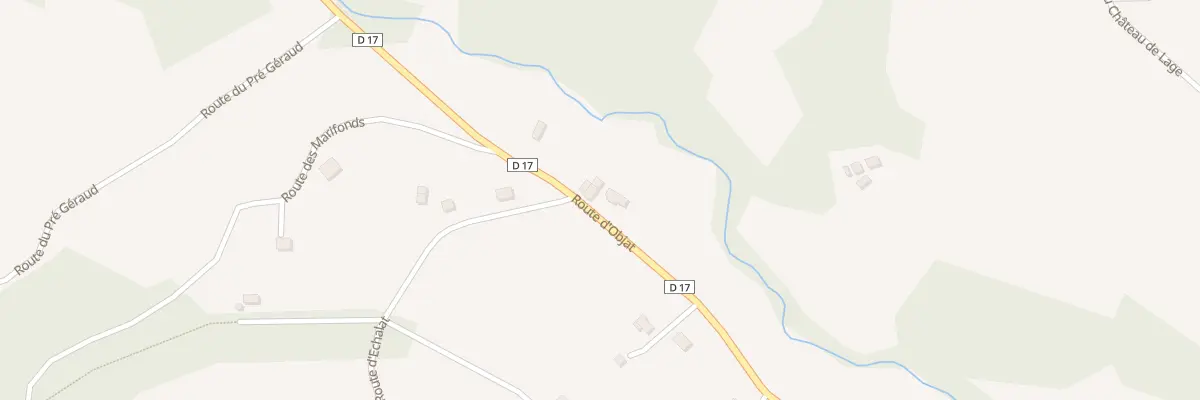 Plan du 11 Rte D’Objat à Rosiers-de-Juillac