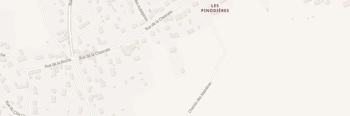 Plan du 32 Rue de la Chesnaie à Chailles
