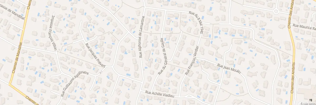 Plan du 11 Rue Charles de Gaulle à Cornebarrieu