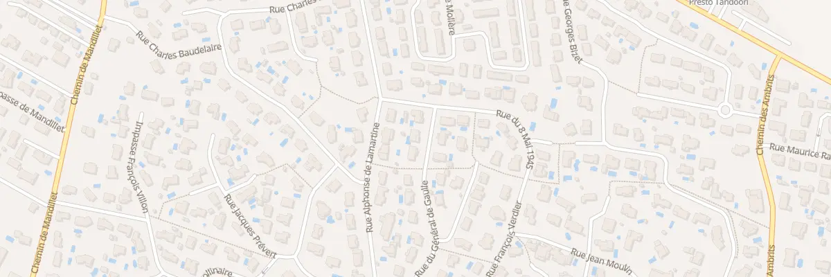 Plan du 19 Rue Charles de Gaulle à Cornebarrieu