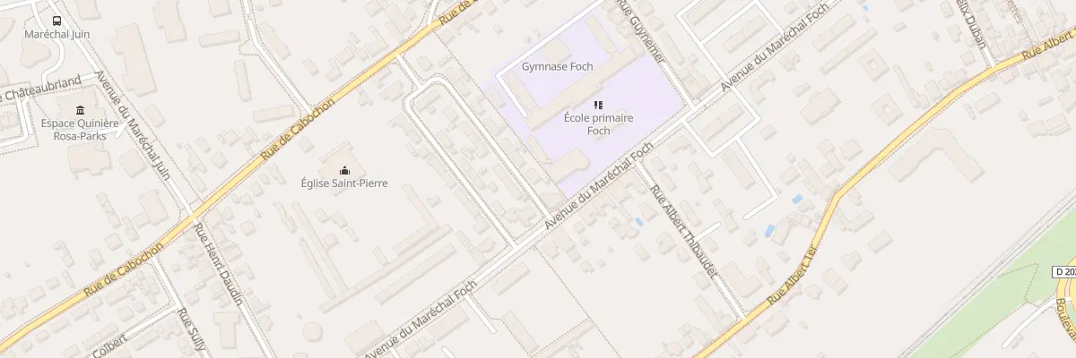 Plan du 4 Rue Hubert Fillay à Blois