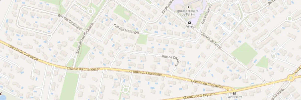 Plan du 14 Rue de Coudercy à Tournefeuille
