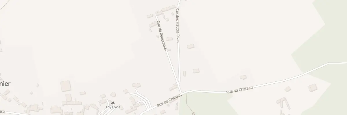 Plan du 2 Rue des Hautes-rives au Cormier