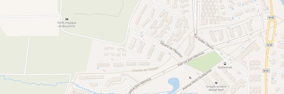 Plan du 3 Sq de l’Aquilon à Cornebarrieu