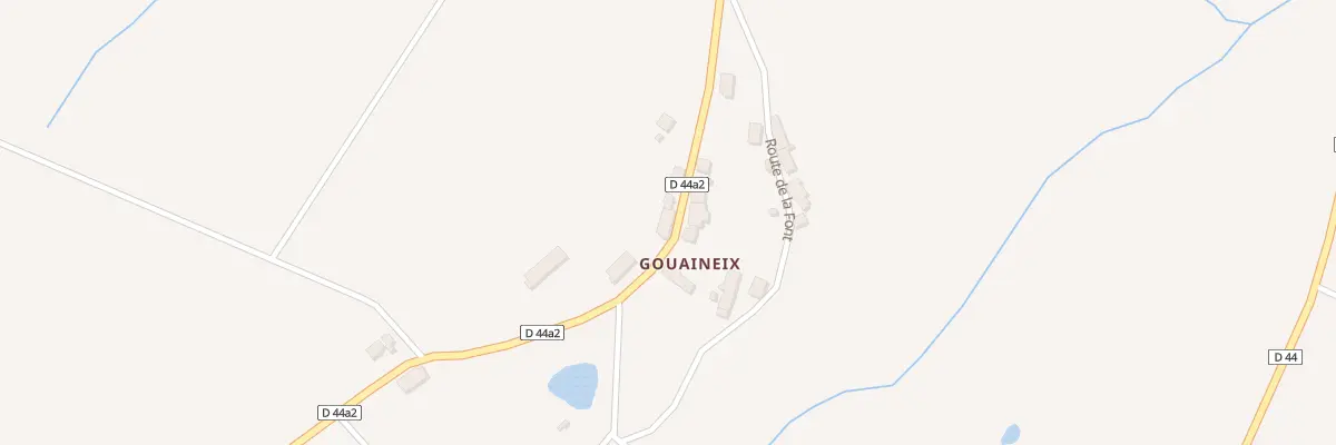 Plan du 5317 Gouaineix à Saint-Hilaire-la-Treille