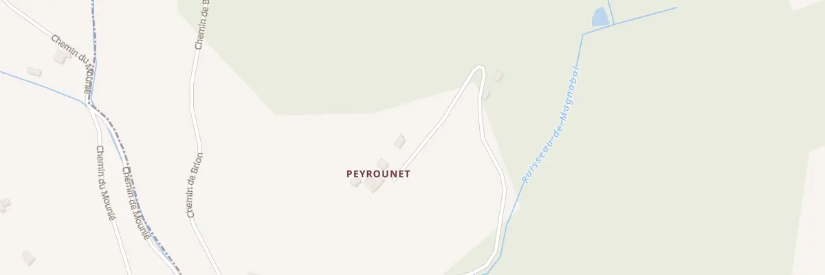 Plan du 77T Che de Mounie à Piquecos