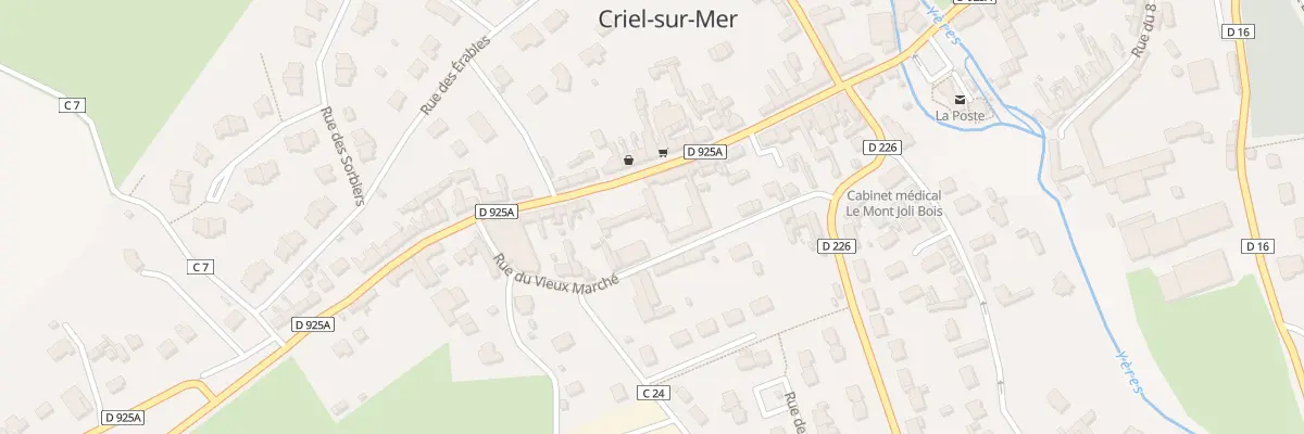 Plan du 26 Rue de la Libération à Criel-sur-Mer