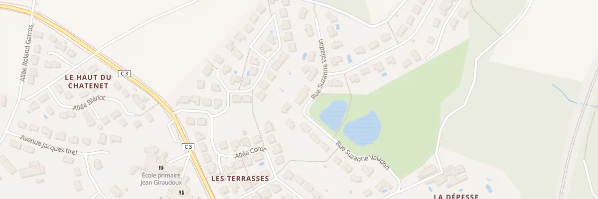 Plan du 19 Rue Suzanne Valadon au Palais-sur-Vienne