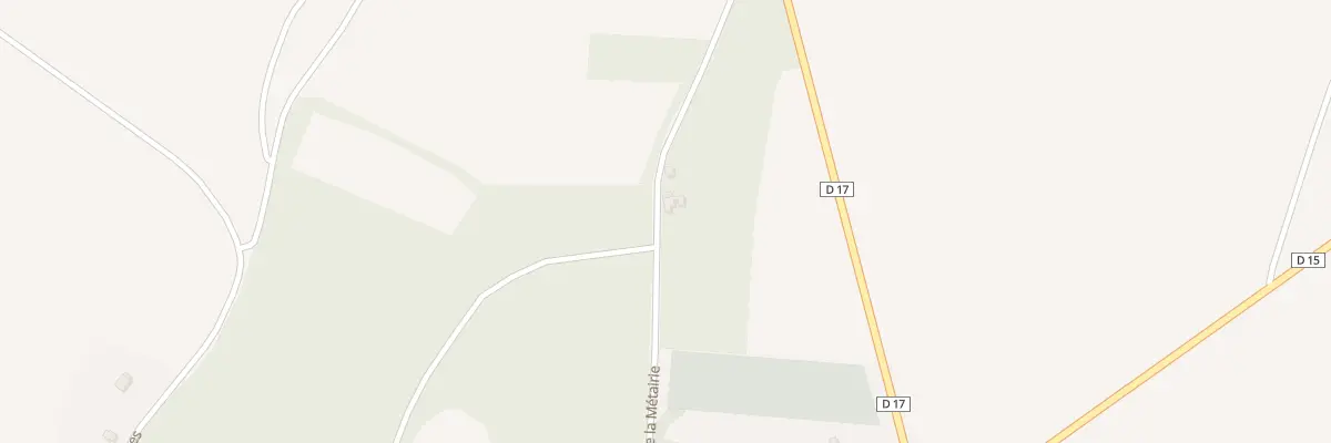 Plan du 5523 La Garenne à Palluau-sur-Indre