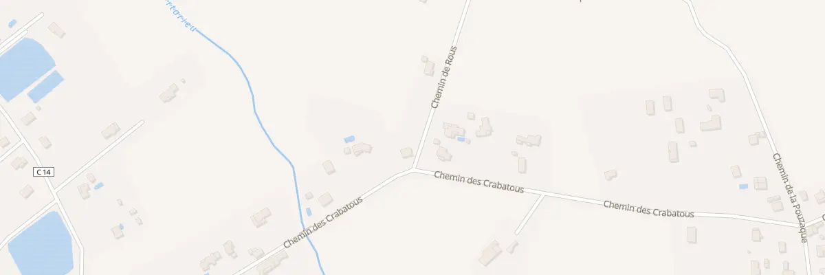 Plan du 9 Che de Rous à Montauban