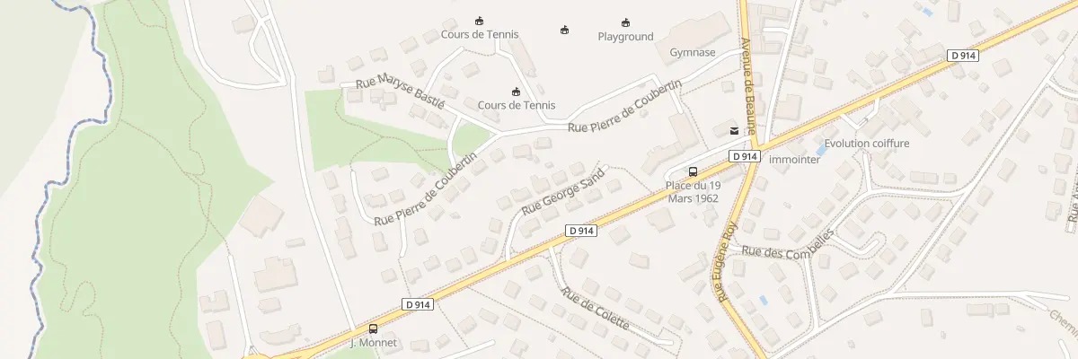 Plan du 9 Rue George Sand à Rilhac-Rancon