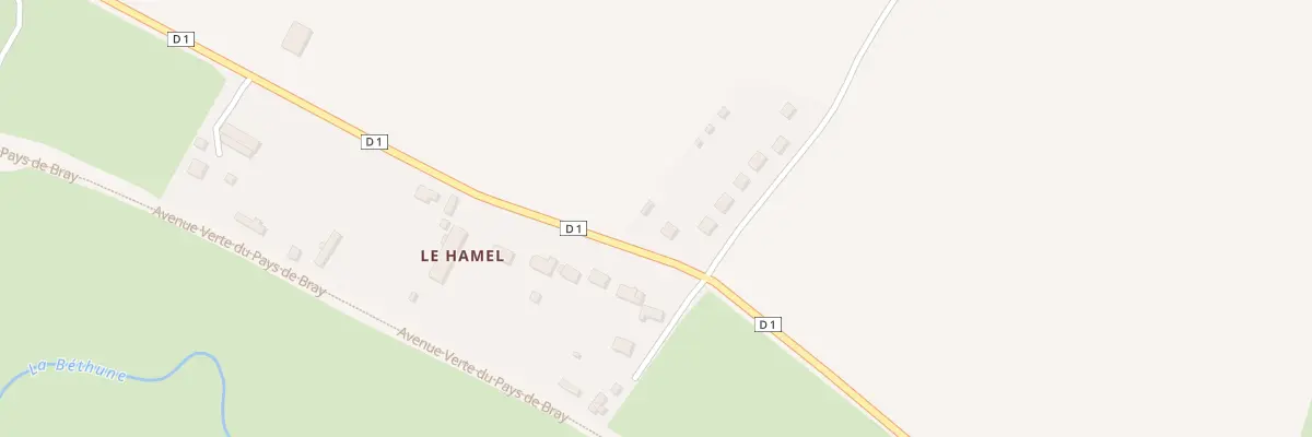 Plan du 67 Le Hamel à Osmoy-Saint-Valery