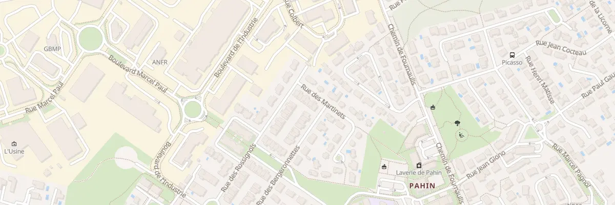 Plan du 23 Rue des Martinets à Tournefeuille