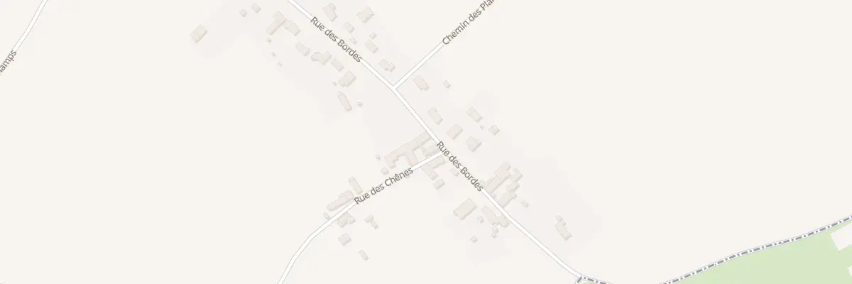 Plan du 40 Rue des Bordes à Chailles
