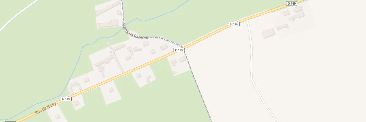 Plan du 58 Rue de Bailly à Saint-Ouen-sous-Bailly