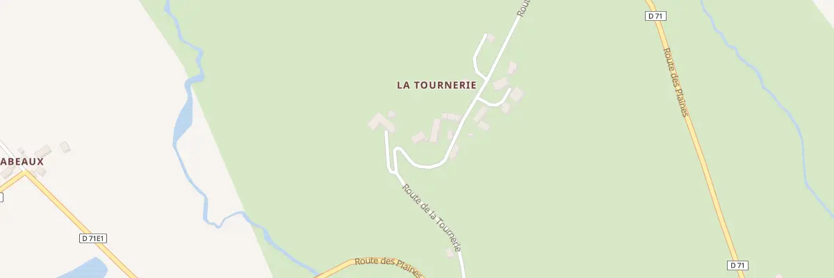 Plan du 5520 La Tournerie Sud à Juillac