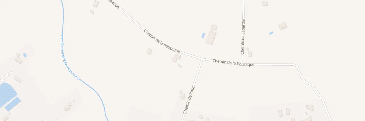 Plan du 2249 Che de la Pouzaque à Montauban