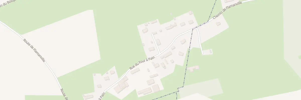 Plan du 307 Rue du Four a Pain à Grainville-sur-Ry