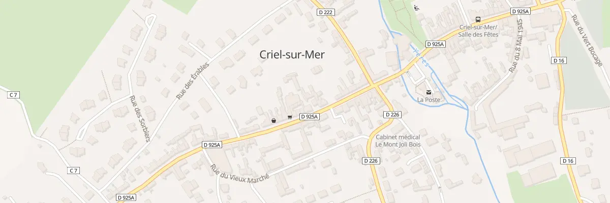 Plan du 65 Rue de la Libération à Criel-sur-Mer