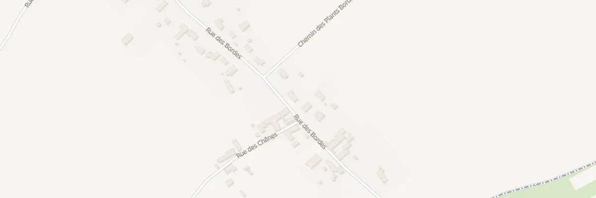 Plan du 39 Rue des Bordes à Chailles