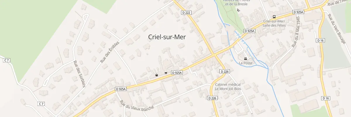Plan du 67 Rue de la Libération à Criel-sur-Mer
