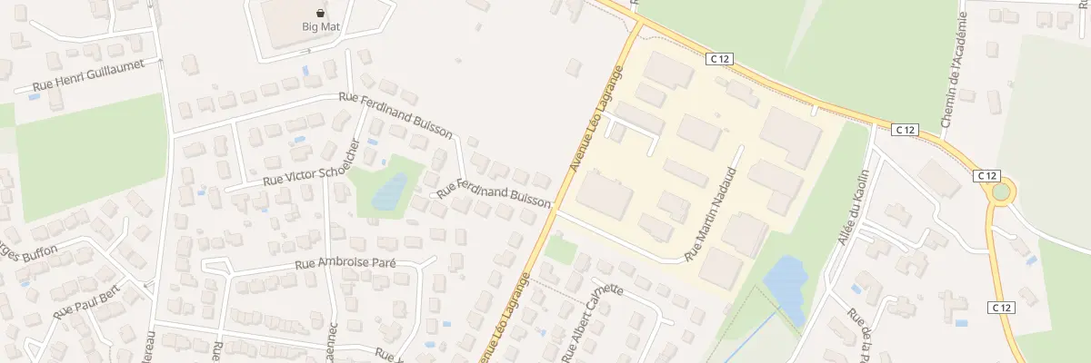 Plan du 35 Rue Ferdinand Buisson à Panazol