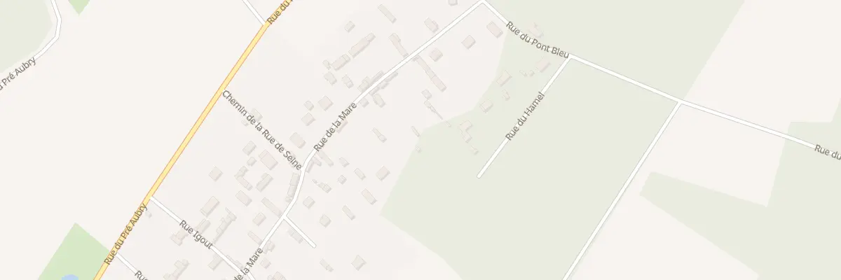 Plan du 13 Rue de la Mare - Venables aux Trois Lacs