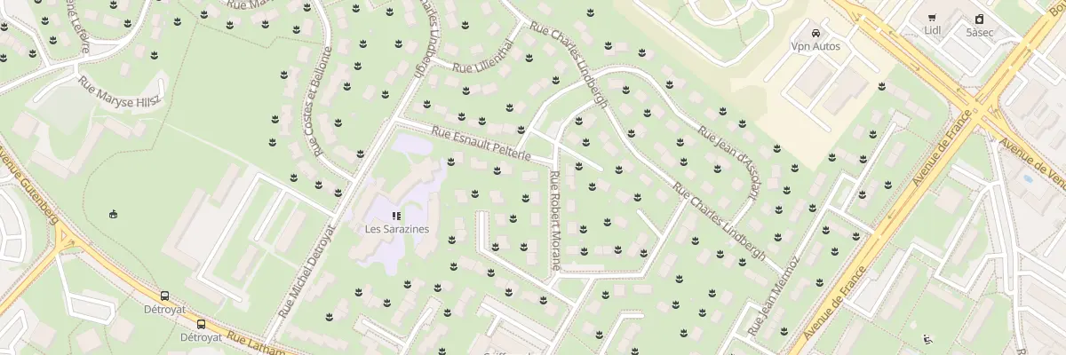 Plan du 2 Rue Esnault Pelterie à Blois