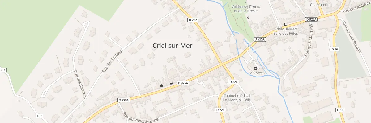 Plan du 71 Rue de la Libération à Criel-sur-Mer
