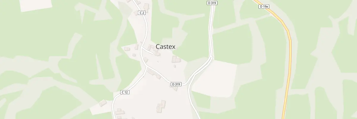 Plan du 38 La Roucole à Castex