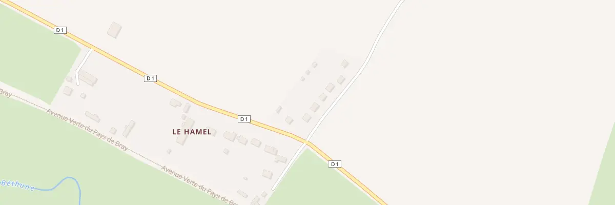 Plan du 69 Le Hamel à Osmoy-Saint-Valery