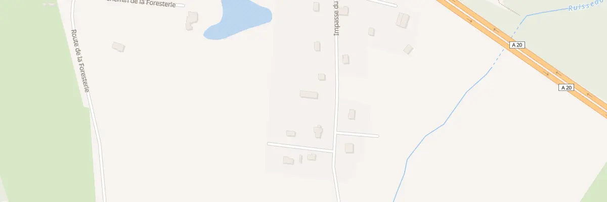 Plan du 5115 Le Roseau à Boisseuil