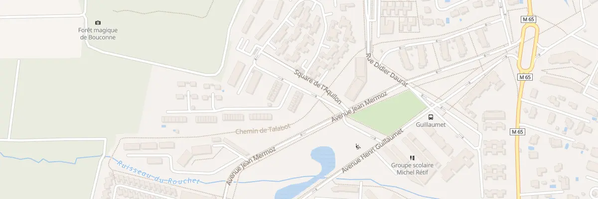 Plan du 1 Sq de l’Aquilon à Cornebarrieu