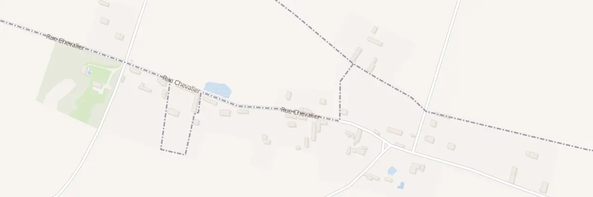 Plan du 16 Rue Chevalier à Vatteville