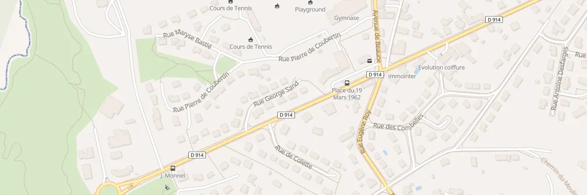 Plan du 8 Rue George Sand à Rilhac-Rancon