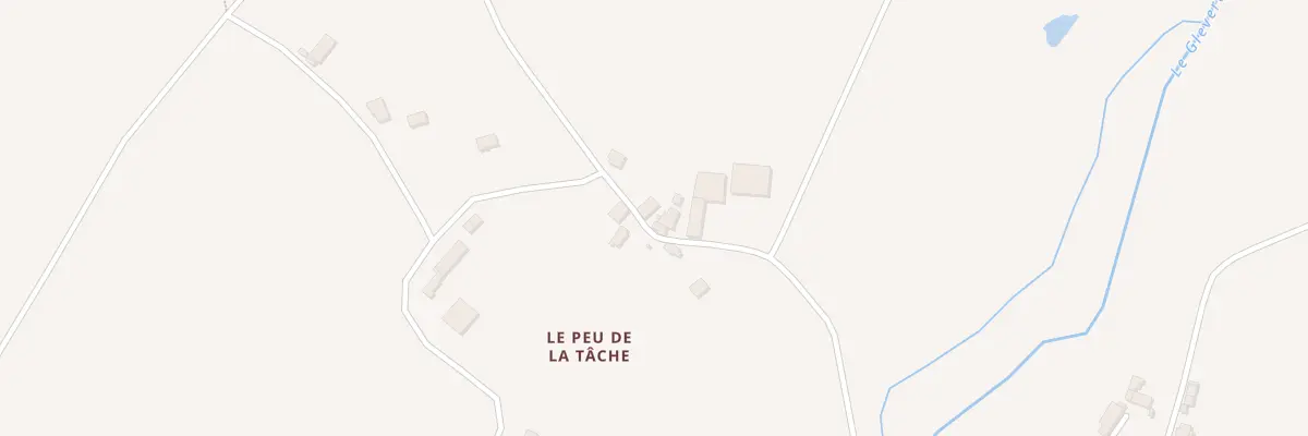 Plan du 3 Le Peux de la Tache à Mailhac-sur-Benaize