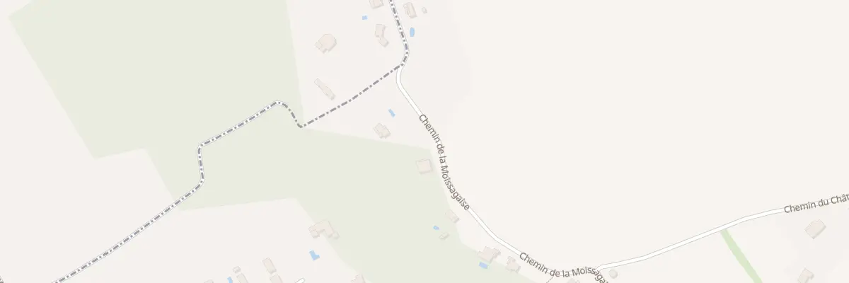 Plan du 266 Che de la Moissagaise à Pompignan