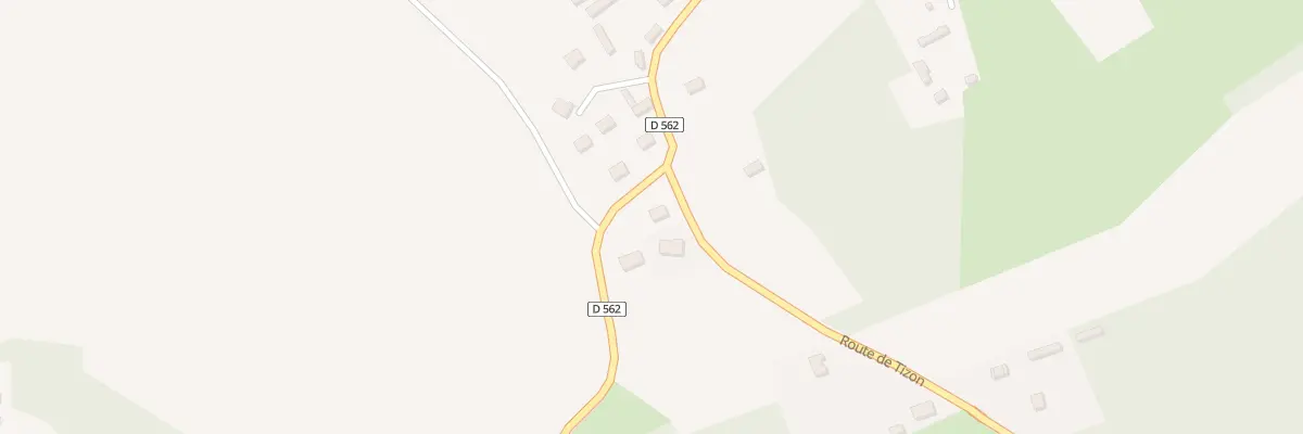 Plan du 17 Rte de Tizon à Muzy