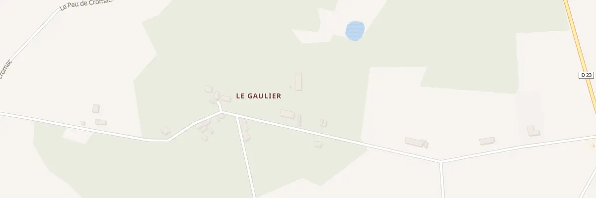 Plan du 17 Le Gaulier à Cromac