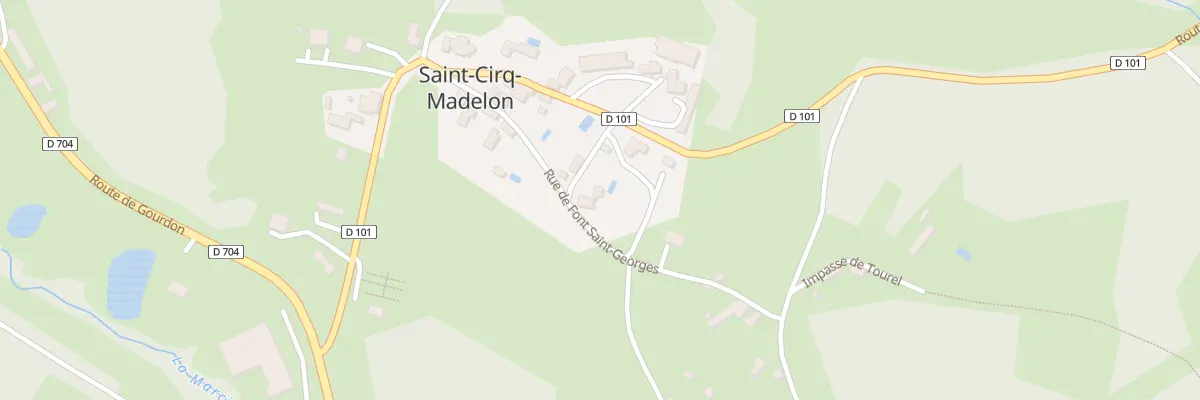 Plan du 5059 Font St Georges à Saint-Cirq-Madelon