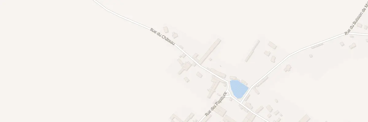 Plan du 2 Rue du Château à Caillouet-Orgeville