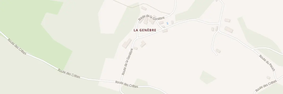 Plan du 941 La Genebre à La Cassagne