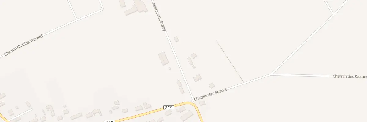 Plan du 11 Av de Pezay à Marolles
